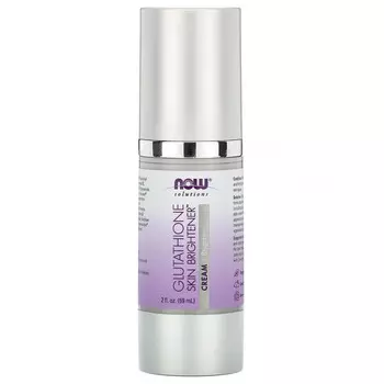NOW Foods, Solutions, Осветлитель кожи с глутатионом, 2 жидких унции (59 мл)