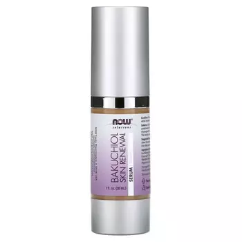 NOW Foods, Solutions, восстанавливающая сыворотка с бакучиол, 30 мл (1 жидк. Унция)