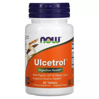 NOW Foods, Ульцетрол, 60 таблеток