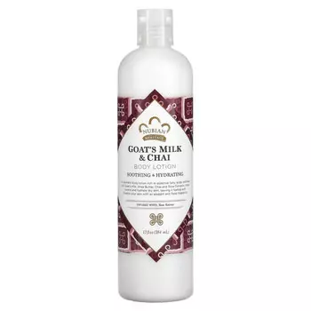 Nubian Heritage, Лосьон для тела, козье молоко и чай, 384 мл (13 fl oz)