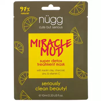 Nugg, Miracle Mud, Super Detox Treatment Mask, 0.33 fl oz (10 ml)