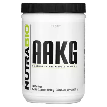 Nutrabio Labs, AAKG`` 500 г (1,1 фунта)