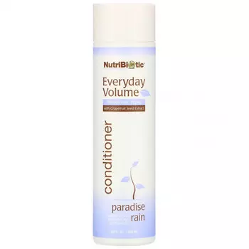 NutriBiotic, Кондиционер для ежедневного увеличения объема, Paradise Rain, 10 жидких унций (296 мл)