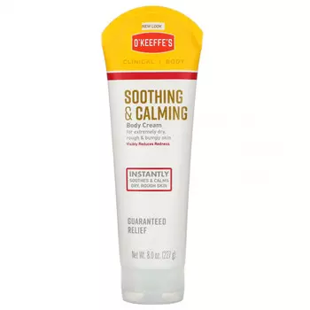 O'Keeffe's, Успокаивающий и успокаивающий, крем для тела, 227 г (8,0 унции)