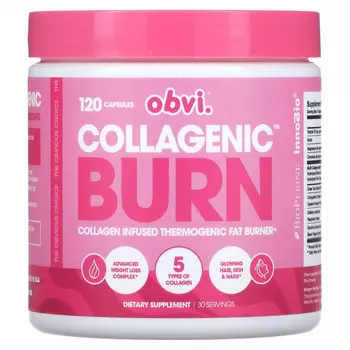 Obvi, Collagenic Burn, 120 капсул