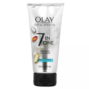 Olay, Total Effects, 7 в 1, восстанавливающая пенка для умывания, 150 мл (5 жидк. унций)