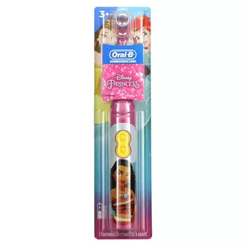 Oral-B, детская зубная щетка на батарейках, мягкая, принцесса Disney, 1 шт.