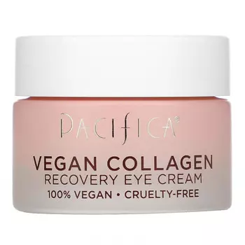 Pacifica, Vegan Collagen, Восстанавливающий крем для кожи вокруг глаз, 0,5 жидкой унции (15 мл)