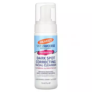 Palmers, Skin Success with Vitamin E, очищающее средство для лица, корректирующее темные пятна, 150 мл (5 жидк. Унций)