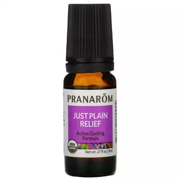 Pranarom, Эфирное масло, Just Plain Relief, 8 мл (0,27 жидк. Унции)