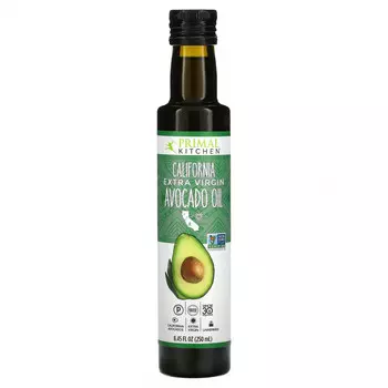 Primal Kitchen, нерафинированное масло высшего качества из калифорнийского авокадо, 250 мл (8,45 жидк. унций)