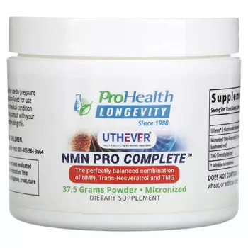 ProHealth Longevity, NMN Pro Complete, 37,5 г