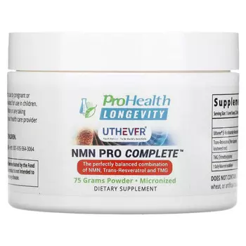 ProHealth Longevity, NMN Pro Complete, 75 г