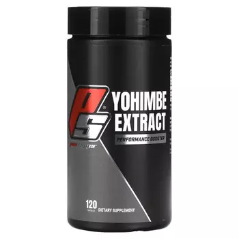 ProSupps, Экстракт йохимбе, средство для повышения производительности, 120 капсул