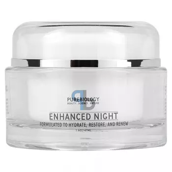 Pure Biology, Улучшенный ночной крем, 47 мл (1,6 унции)