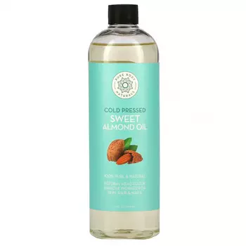 Pure Body Naturals, Масло сладкого миндаля, 473 мл (16 жидк. Унций)