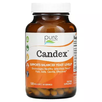 Pure Essence, Candex, 120 растительных капсул