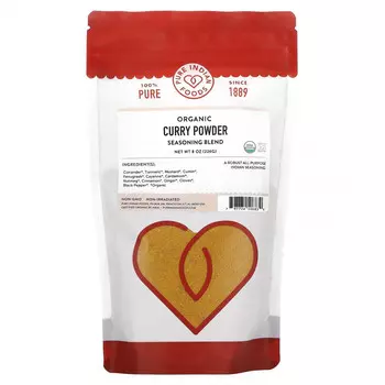 Pure Indian Foods, Органический порошок карри, смесь приправ, 226 г (8 унций)