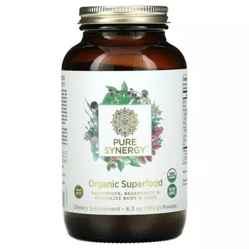 Pure Synergy, Органический порошок из суперфудов, 180 г (6,3 унции)