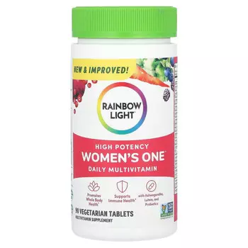Rainbow Light, Women's One, мультивитамины для женщин, 90 таблеток
