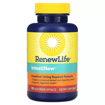 Renew Life, IntestiNew, 90 растительных капсул
