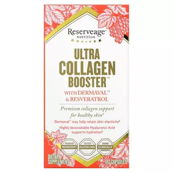 ReserveAge Nutrition, Ultra Collagen Booster, 90 капсул