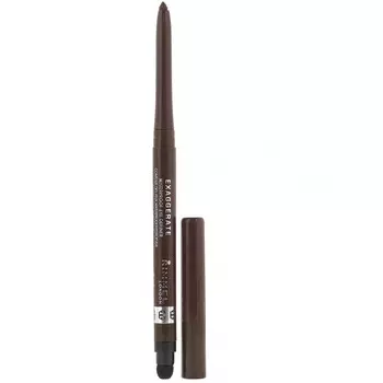 Rimmel London, Карандаш для глаз Exaggerate, оттенок 212 роскошный коричневый, 0,28 г