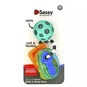 Sassy, Inspire The Senses, Drive N 'Drool Keys, 0+ Months, 1 Count
