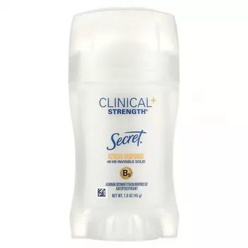 Secret, Clinical + Strength Deodorant, Stress Response, 45 г (1,6 унции)