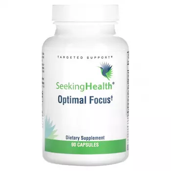 Seeking Health, Optimal Focus, 90 капсул