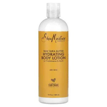 SheaMoisture, необработанное масло ши, увлажняющий лосьон для душа, 384 мл (13 жидк. унций)
