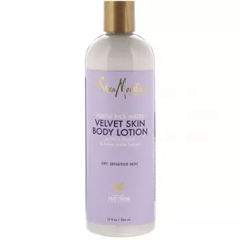 SheaMoisture, Purple Rice Water, бархатный лосьон для тела для кожи, 384 мл (13 жидк. Унций)