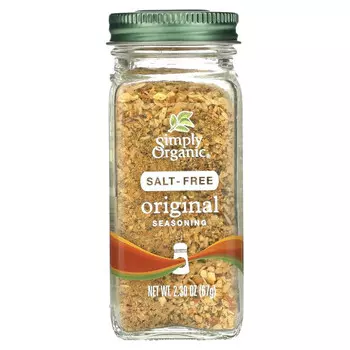 Simply Organic, оригинальная приправа, без соли, 67 г (2,30 унции)