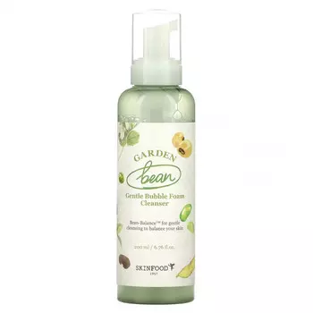 SKINFOOD, Garden Bean, мягкая пенка для умывания, 200 мл (6,76 жидк. Унции)