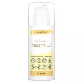 SMNutrition, Progesto-Life, улучшенная формула, 4 унции