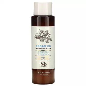 Soapbox, Control & Soften, Conditioner, Argan Oil, 16 fl oz (473 ml)