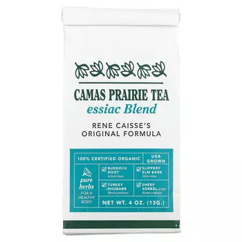Solaray, Чай Camas Prairie, смесь Essiac, 13 г (4 унции)