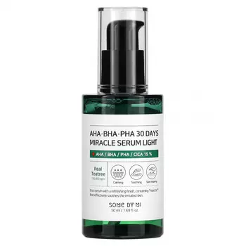 SOME BY MI, AHA BHA PHA 30 Days Miracle Serum Light, 50 мл (1,69 жидк. Унции)