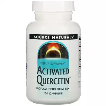 Source Naturals, Активированный кверцетин, 100 капсул