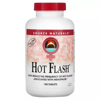 Source Naturals, Hot Flash, 180 таблеток