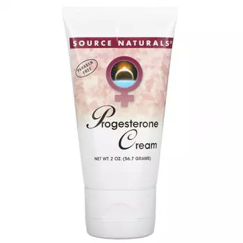 Source Naturals, крем с прогестероном, 56,7 г (2 унции)