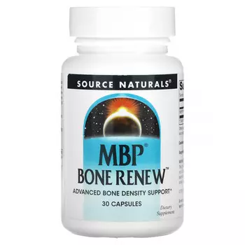 Source Naturals, Обновление костей MBP, 30 капсул