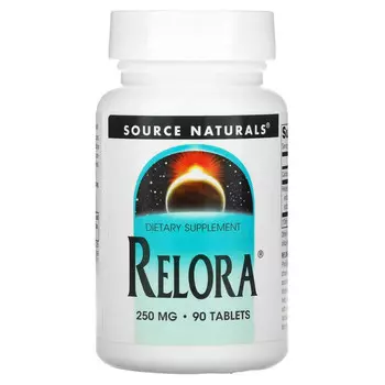 Source Naturals, Релора, 250 мг, 90 таблеток