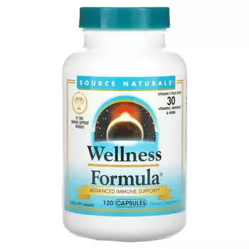 Source Naturals, Wellness Formula, 120 капсул