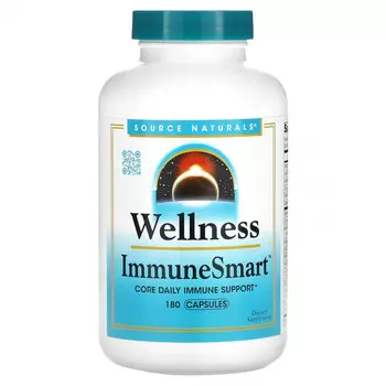 Source Naturals, Wellness, ImmuneSmart`` 180 капсул