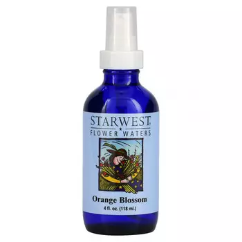 Starwest Botanicals, Цветочная апельсиновая вода, 118 мл