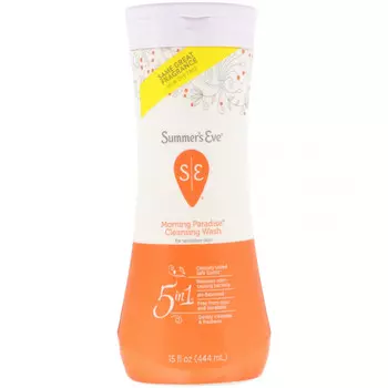 Summer's Eve, Гель для душа 5 в 1, Morning Paradise, 444 мл