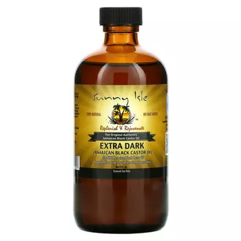Sunny Isle, Экстра темное ямайское черное касторовое масло, 8 жидк. Унций