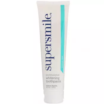Supersmile, профессиональная отбеливающая зубная паста, «Оригинальная мята», 119 г (4,2 унции)