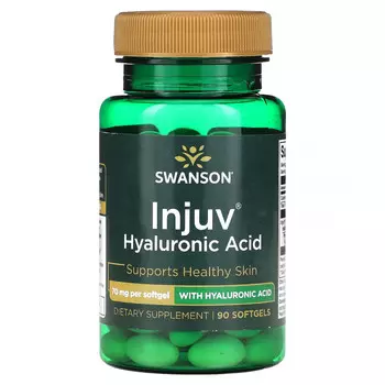 Swanson, Injuv гиалуроновая кислота, 70 мг, 90 мягких таблеток
